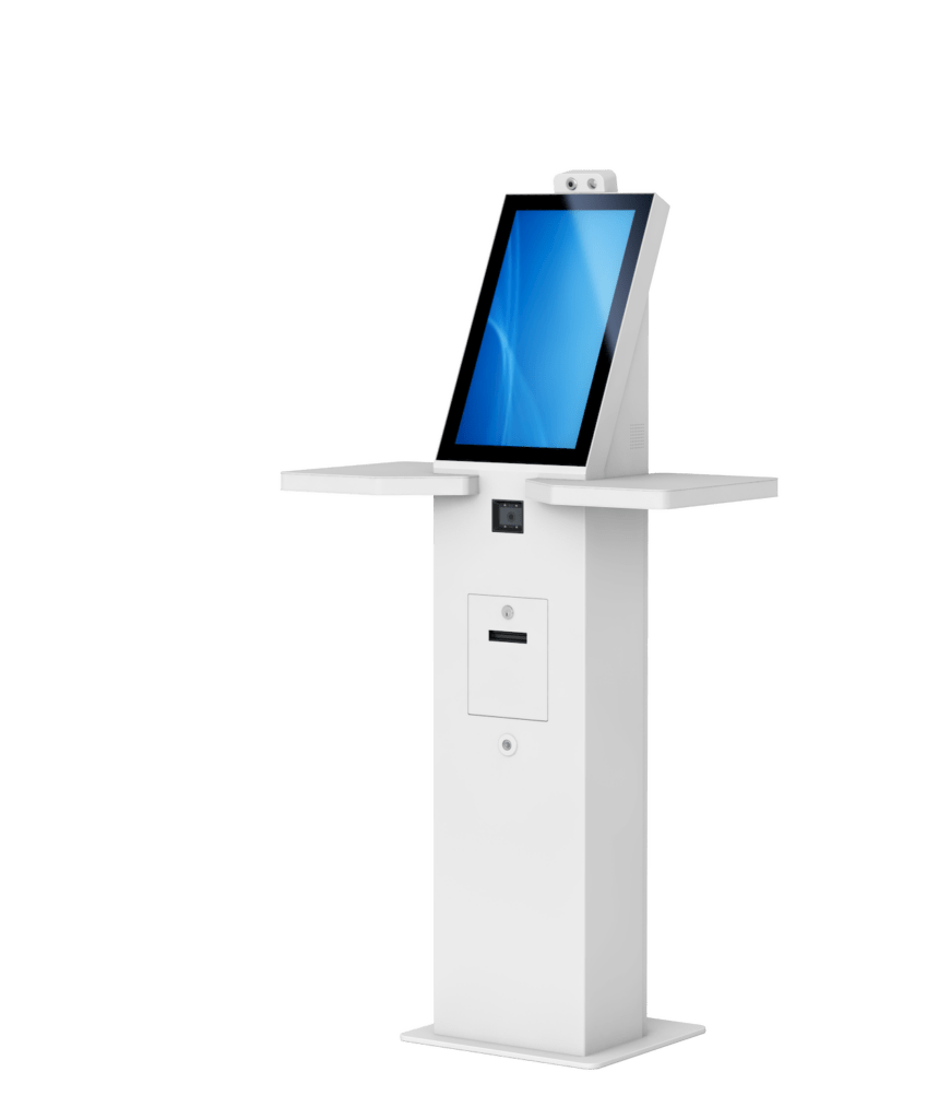 AURORA 22zoll v01 Webcam und Ablagen Krankenhausdigitalisierung und eHealth Lösungen wie z.B. Patientenportal und andere digital Health Software