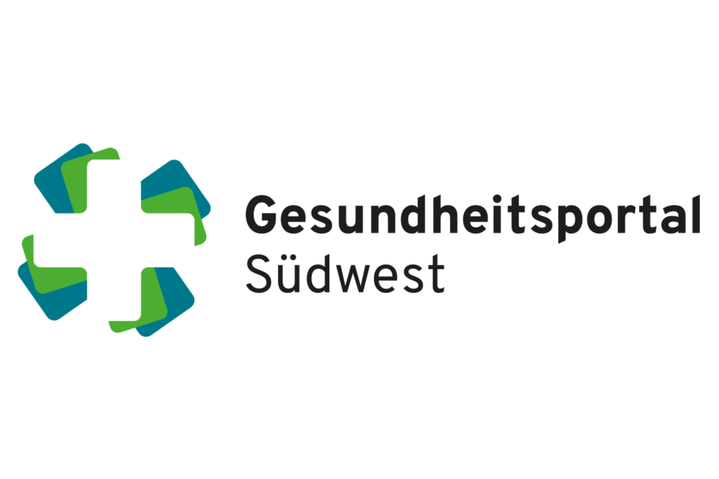 Logo Gesundheitsportal quer Krankenhausdigitalisierung und eHealth Lösungen wie z.B. Patientenportal und andere digital Health Software