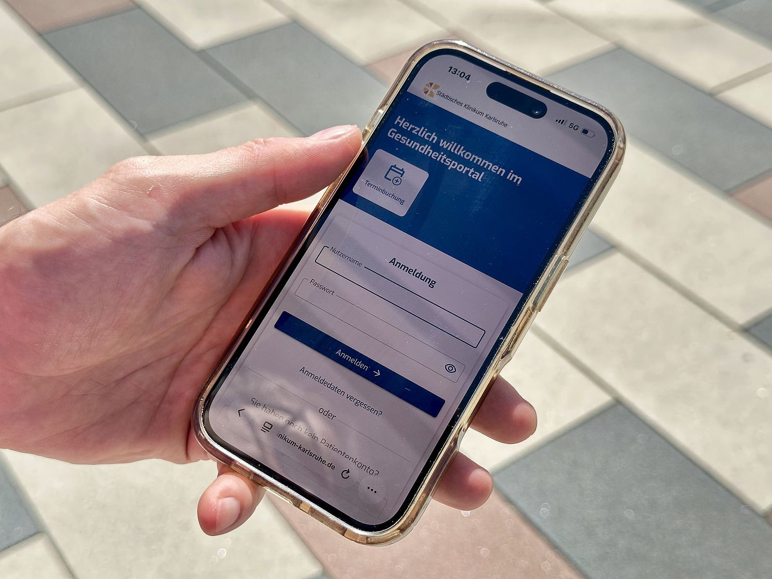 Bild Gesundheitsportal Klinikum Karlsruhe - Mobile Ansicht